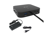 i-tec USB-C Dual Display Dock 1x DP 1x HDMI PD 100W+ zasilacz 100W - 708314 - zdjęcie 6